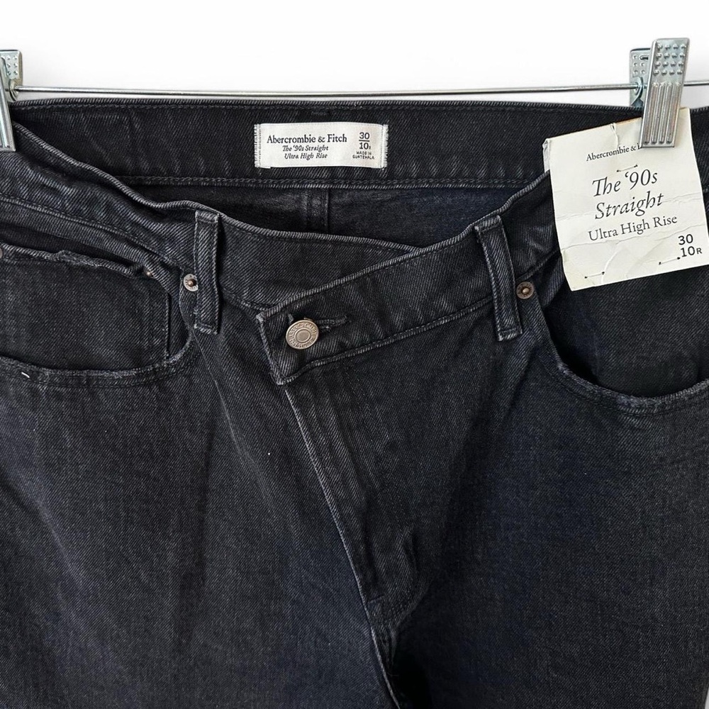 Abercrombie & Fitch Black High Rise Jeans